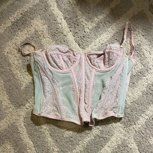 Urban outfitters corset top